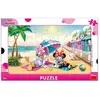 Image de Dino Puzzle Minnie Mouse Plage 15 Pièces Cadre En Bois Puzzle Enfant
