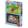 Image de Dino Puzzle Little Mole's Day - 2 Puzzles - 48 Pièces