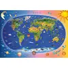 Image de Dino Puzzle Carte Du Monde Pour Enfants - 300 Pièces Jouet Éducatif