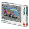 Image de Puzzle Hippie Vw Bus 500 Pièces - Un Voyage Coloré Et Amusant