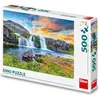 Image de Puzzle Des Cascades Islandaises 500 Pièces - Dinotoys