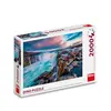 Image de Puzzle Dinotoys De 2000 Pièces Avec Dino Et Cascade Islandaise