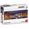 Image de Dino Puzzle Panoramique Pont Du Rialto Venise 6000 Pièces Paysage