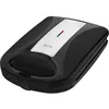 Image de Appareil à Sandwichs - ECG - S 4232 Family Black - Acier Inoxydable - Revêtement Antiadhésif - Noir - 1200 W