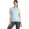 Image de T-shirt de sport femme Kilpi Ameli - Running - Bleu - Manches courtes - Respirant