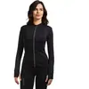 Image de Sweatshirt zippée femme Kilpi Lajen Noir 46 VL0206KIBLK