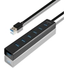 Image de Axagon Hue-sa7bp Hub & Concentrateur Usb 3.2 Gen 1 (3.1 Gen 1) Type-a 5000 Mbit/s Noir