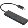 Image de Usb-c Hub I-tec Avec 4 Ports Usb 3.0 Avec Câble Intégré 20cm