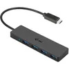 Image de USB-C HUB I-TEC avec 4 Ports USB 3.0 avec Câble Intégré 20cm