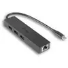 Image de i-Tec USB C Slim 3-port HUB with Gigabit Ethernet adapter - concentrateur (hub) - 3 ports
