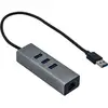 Image de I-tec - Usb 3.0 Métal 3-port Usb Hub Avec Gigabit Ethernet