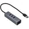 Image de i-tec USB 3.0 Metal Hub 3 Ports - Gigabit Ethernet