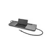Image de i-Tec USB-C Metal Ergonomic 4K 3x Display Docking Station + Power Delivery - station d'accueil - USB-C / Thunderbolt 3 - VGA, HDMI, DP - GigE
