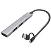 Image de i-Tec - concentrateur (hub) - USB-C/USB-A, metal - 4 ports