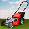 Image de HECHT jardin 1845 Tondeuse à gazon électrique 1800 W Moteur Turbo Hauteur coupe 7 positions 30-75 Bac 60 l Largeur de coupe 46 cm