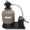 Image de Hecht 302016 Système De Filtre À Sable De Piscine Débit Max.14,4 M3/h 550 W Capacité De Sable 45kg