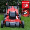 Image de Tondeuse à gazon électrique 5en1 HECHT 1802 S - 1800W - 46cm - Bac 50L - 7 hauteurs de coupe