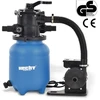 Image de Hecht Jardin 302200 Système De Filtre À Sable De Piscine 6 M3/h 200 W Capacité De Sable 12kg
