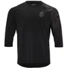 Image de Maillot de vélo sur route - Silvini - Brunello - Manches 3/4 - Respirant - Noir/charcoal