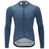 Image de Maillot manches longues Silvini Valfuro - Vélo sur route - Homme - Navy - Light MESH - Coupe ajustée