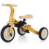 Image de Tricycle évolutif - PETITE&MARS - Turbo Intense Ochre - 5-en-1 - Guidon réglable - Pédales amovibles