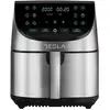 Image de Friteuse À Air Chaud Air Fryer 7l 1700w Noir/inox Tesla Af701bx