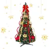 Image de Sapin de Noël artificiel 150 cm montage rapide sapin de Noël réaliste réutilisable décoration de fête de Noël