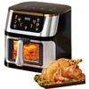 Image de Friteuse à air chaud 12L écran tactile numérique sans huile puissance 2800W corps en ABS+PP+acier inoxydable.
