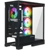 Image de Unite centrale seule - mini pc Rampage Boîtier PC Hydra V2 Aquarium 4 ventilateurs ARGB Noir