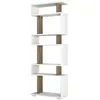 Image de Étagère à livres Blok - White Walnut - Scandinave - Moderne