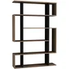 Image de Étagère Bibliothèque En Bois Popyla 108cm-marron Clair