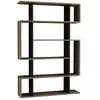 Image de Étagère bibliothèque en bois popyla 108cm-couleur marron clair Kenzia