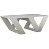Image de Table basse design pipra - l. 110 x h. 60 cm - blanc 776HMS2820