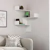 Image de Etagère murale - EMOB - Woody Fashion - Blanc - 60 cm - 90 cm