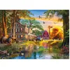 Image de Puzzle 4000 pièces : Coucher de soleil à la ferme