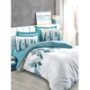 Image de Parure De Lit - 129ctn62631 - Housse De Couette 220 X 240 Cm + 2 Taies D'oreiller - 100% Coton Ranforcé - Vert