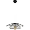 Image de Suspension lustre D BY M.RED Black - Métal noir - Décoration design - Ambiance chaleureuse