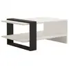 Image de Funda table basse 100 % mélaminé anthracite, blanc 835PUQ2825
