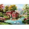 Image de Art Puzzle Puzzle Red Old Mill - 1000 Pièces Paysage