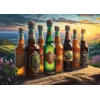 Image de Art Puzzle Puzzle Nostalgie Bouteilles De Bière 1000 Pièces Rétro