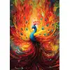 Image de Art Puzzle Puzzle Colorful Peacock - 1500 Pièces Jouet Coloré
