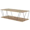 Image de Table basse - Naturel et noir - DELORY