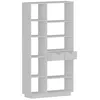Image de Bibliothèque en bois Luma - 80 x 25 x 188 cm - Blanc