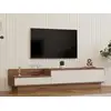 Image de Barko meuble tv 100 % mélamine pin atlantique, blanc 835PUQ3047
