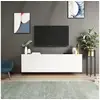 Image de White meuble tv 100 % mélamine blanc 382NRC1110