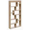 Image de Étagère Bibliothèque Bois Clair Kutta 90cm