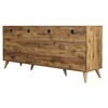 Image de Buffet En Bois Clair 4 Portes Elite 180cm