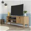 Image de Meuble tv retro oak arcadia 120 x 30 x 45 cm mural 389MZA1154