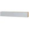Image de Meuble Tv 2 Portes Battantes Wafo 180cm Bois Naturel Et Blanc
