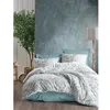 Image de Parure De Lit - 129ctn62586 - Housse De Couette 220 X 240 Cm + 2 Taies D'oreiller - 100% Coton Ranforcé - Menthe